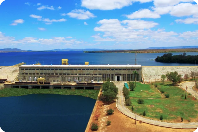 Imagem da Hidrelétrica de Moxotó / Apolônio Sales