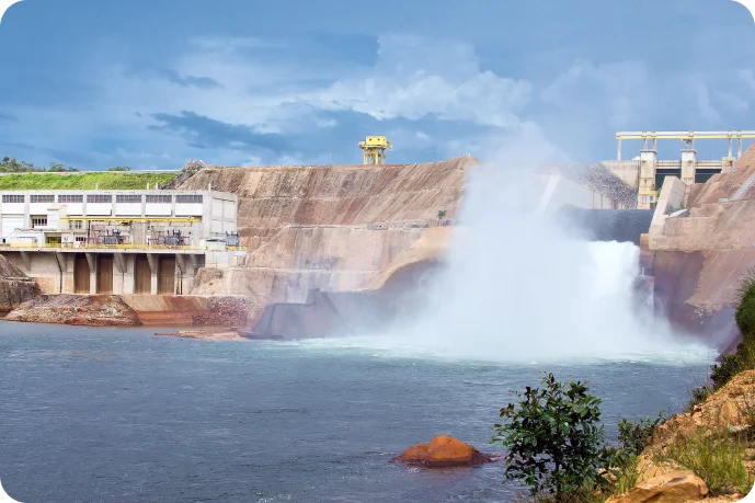 Imagem da Hidrelétrica de Batalha