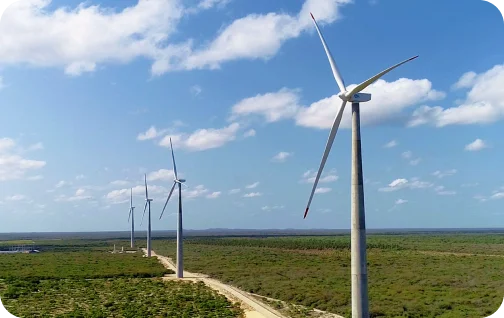 Imagem do Complexo Eólico Fortim