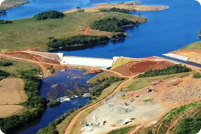 Imagem da Hidrelétrica de João Borges