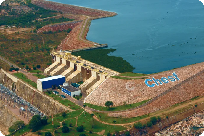 Imagem da Hidrelétrica de Paulo Afonso 4