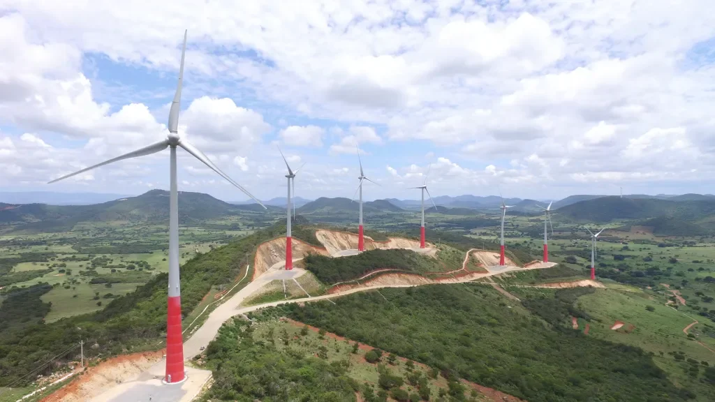 Imagem do Complexo Eólico Pindaí