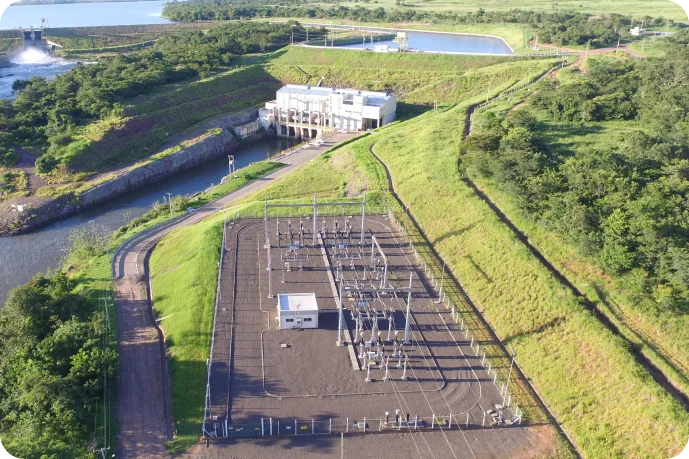 Imagem da Hidrelétrica de São Domingo